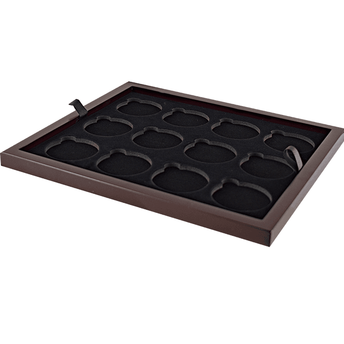 Extra Large Capsule Tray - Holds 12 Round Extra Large Coin Capsules