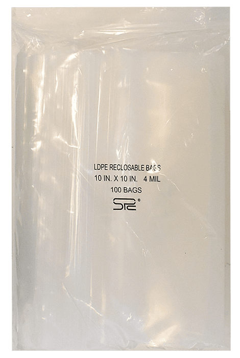 Zip Lock Bag - 10x10" (4mil)
