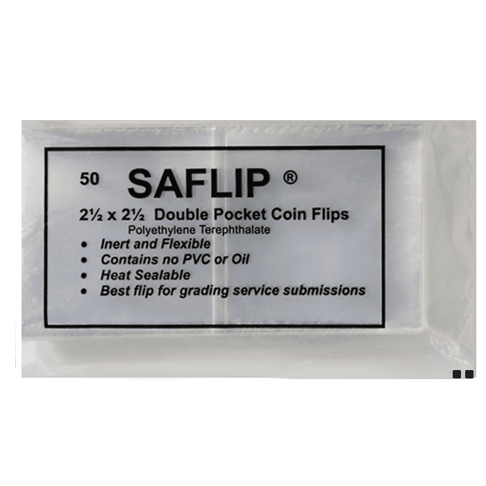 SAFLIP 2.5x2.5 Coin Flips