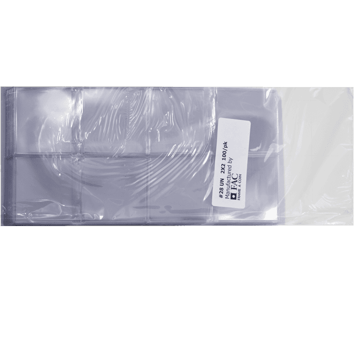 2x2 Coin Flips - 100 per pack