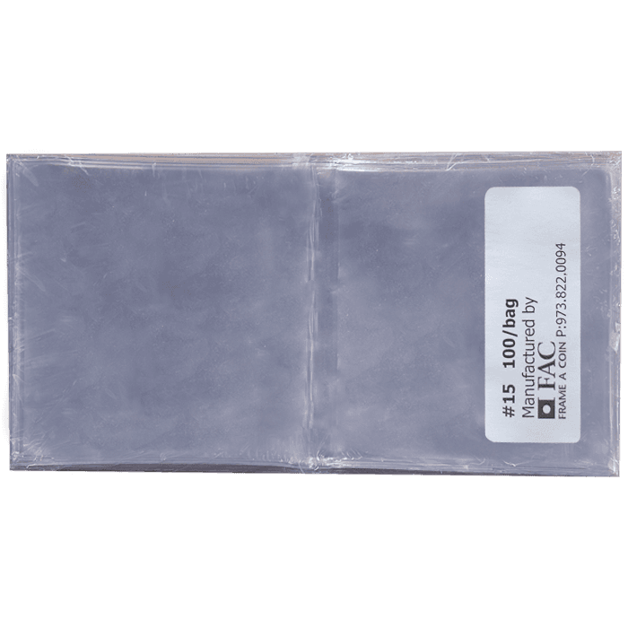2 1/2x2 1/2 Coin Flips - 100 per pack