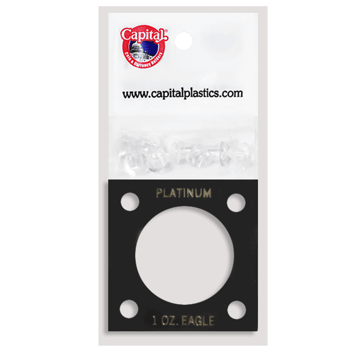 Capital Plastics 144 Coin Holder - 1 oz. Platinum Eagle