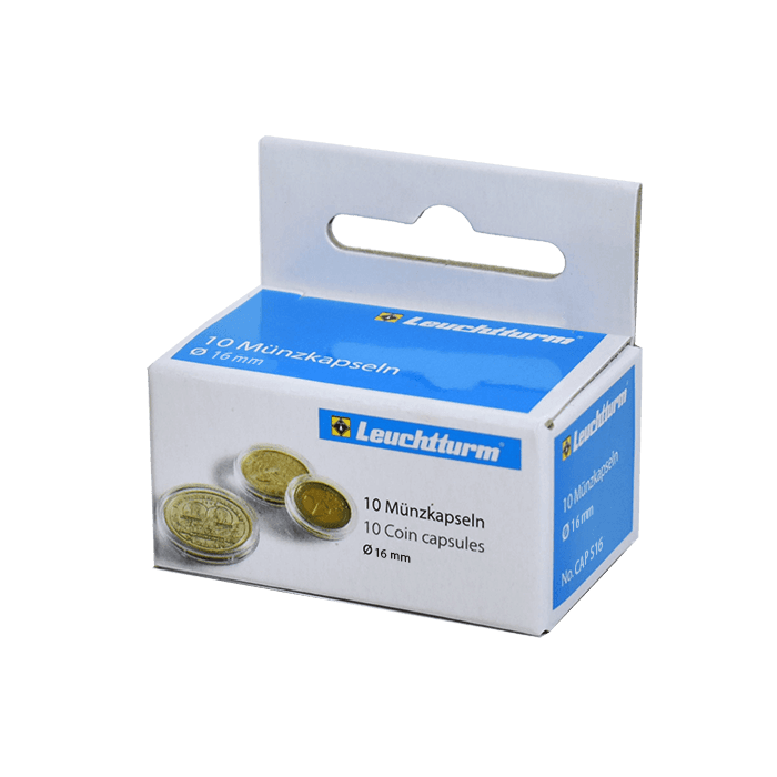 16mm - Coin Capsules (pack of 10)