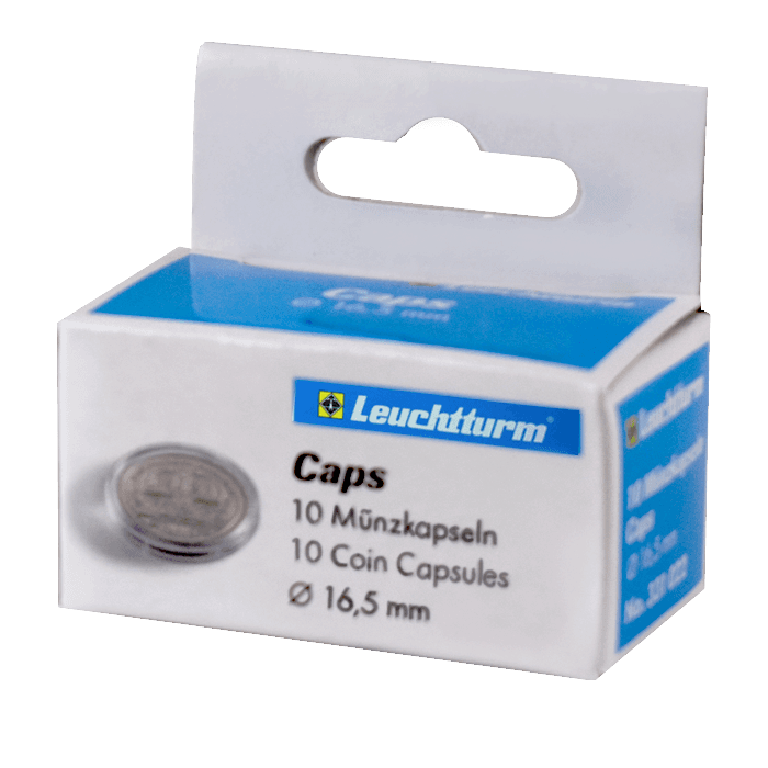 16.5mm - Coin Capsules (Pack of 10)