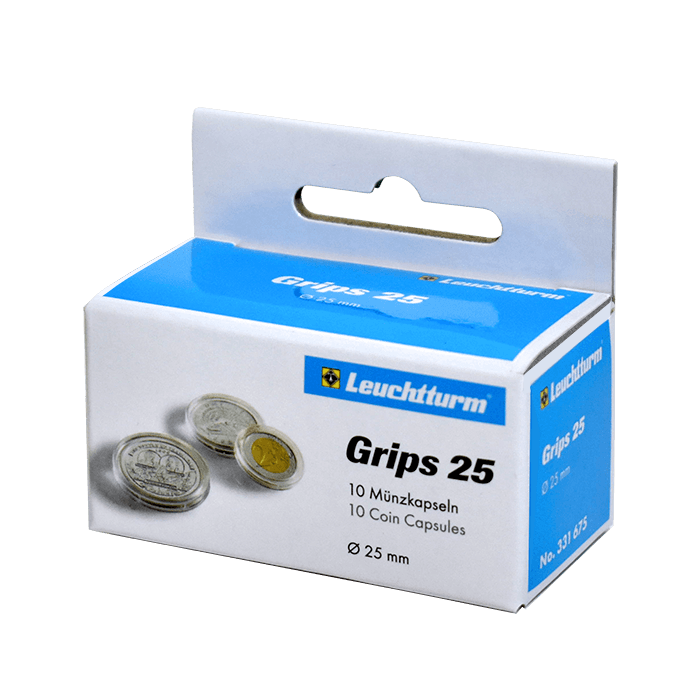 25mm - Coin Capsules (pack of 10)
