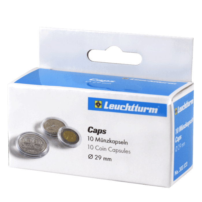 29mm - Coin Capsules (pack of 10)