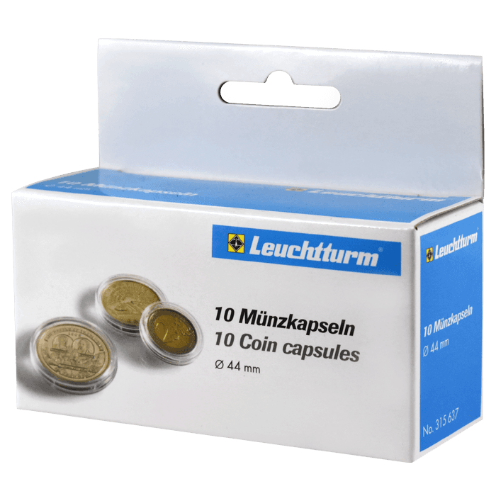 44mm - Coin Capsules (pack of 10)
