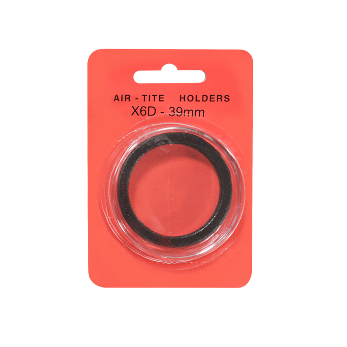 Air Tite Ring Fit High Relief 39 mm Retail Package Holders - Model X6D