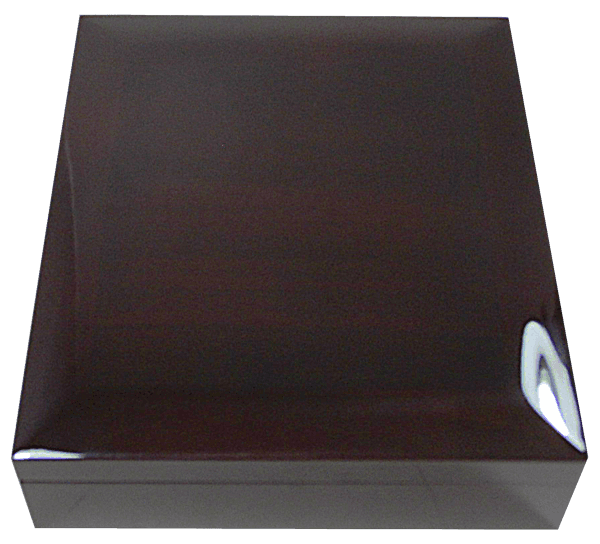 Oversized NGC Slab Box with Dome Lid and Piano Finish