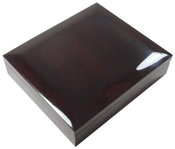 Oversized NGC Slab Box with Dome Lid and Piano Finish - alternate view 1