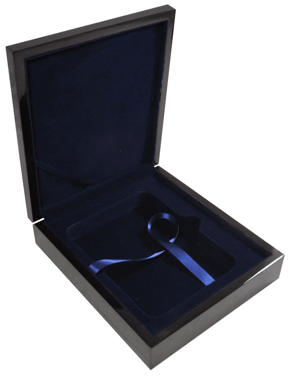 Oversized NGC Slab Box with Dome Lid and Piano Finish - alternate view 2