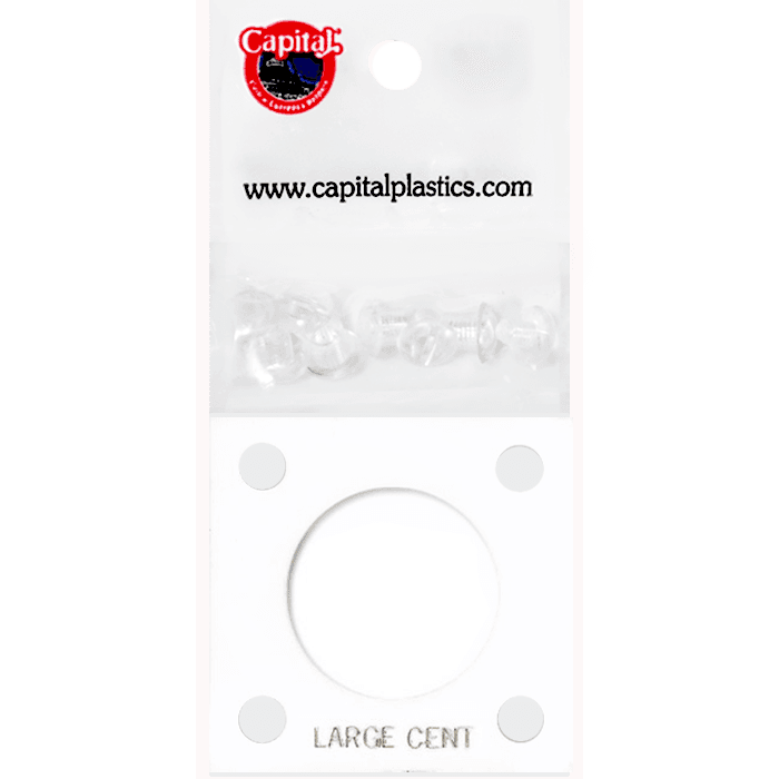 Capital Plastics 144 Coin Holder - Large Cent