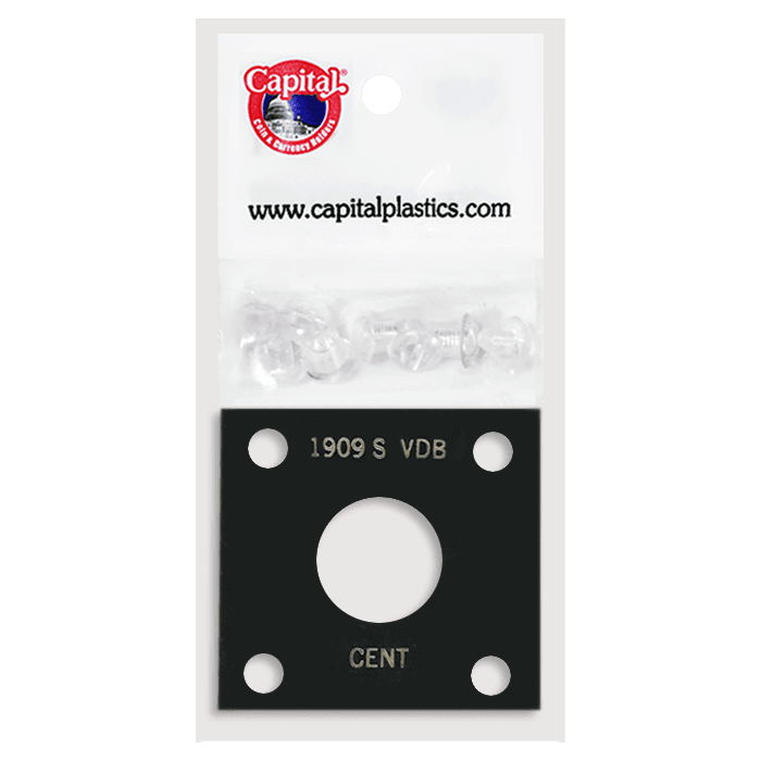 Capital Plastics 144 Coin Holder - 1909S VDB