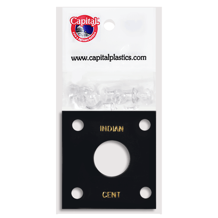 Capital Plastics 144 Coin Holder - Indian Cent