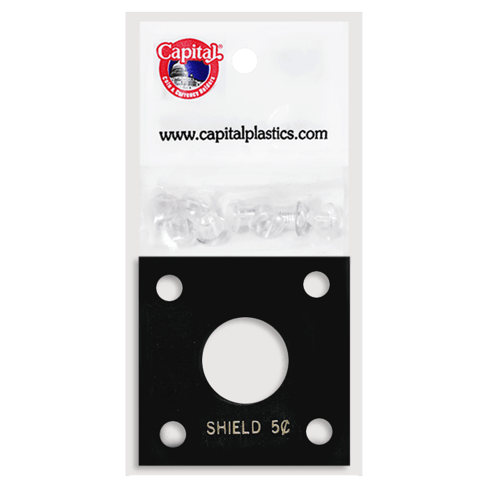 Capital Plastics 144 Coin Holder - Shield Nickel