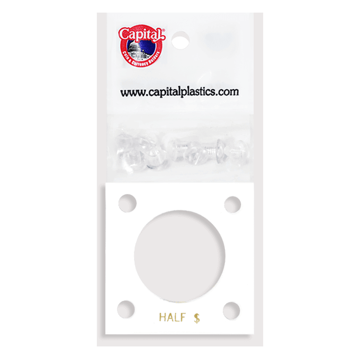 Capital Plastics 144 Coin Holder - Half Dollar