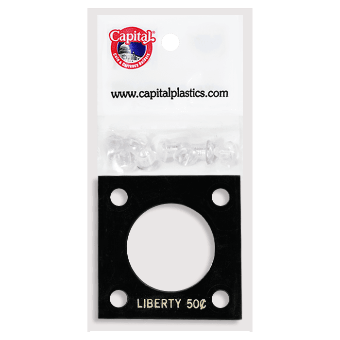 Capital Plastics 144 Coin Holder - Liberty Half Dollar