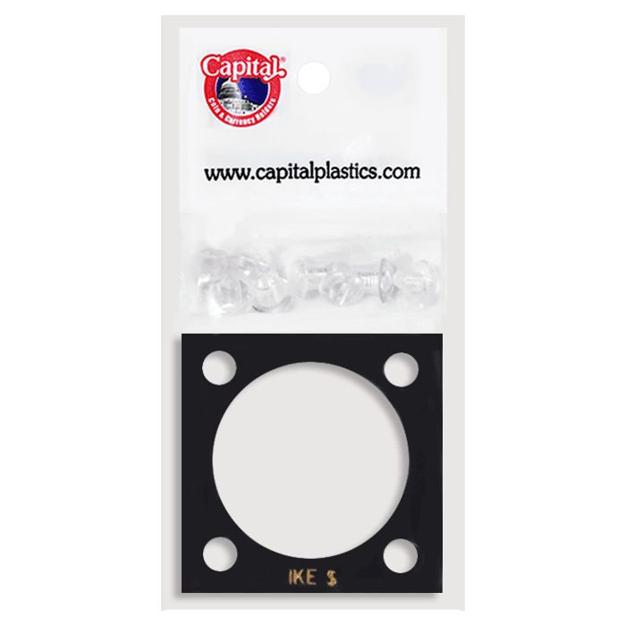 Capital Plastics 144 Coin Holder - Ike $