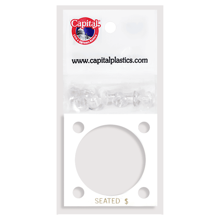 Capital Plastics 144 Coin Holder - Seated Liberty Dollar