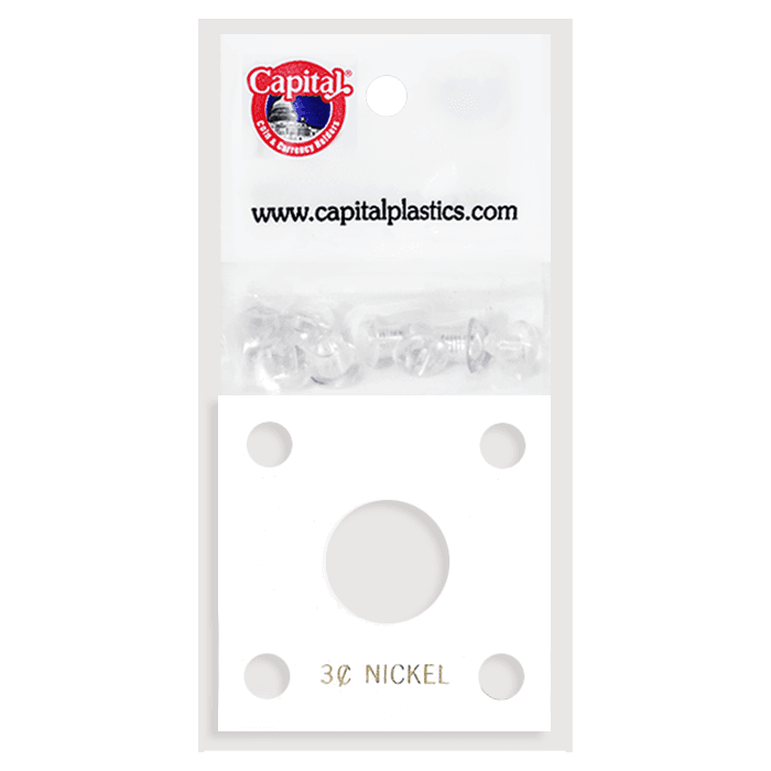 Capital Plastics 144 Coin Holder - 3c Nickel