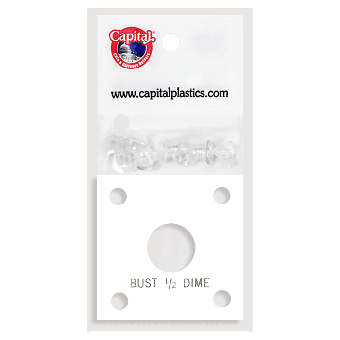 Capital Plastics 144 Coin Holder - Bust 1/2 Dime