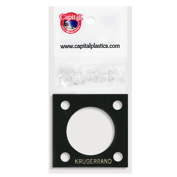 Capital Plastics 144 Coin Holder - 1 oz. Krug