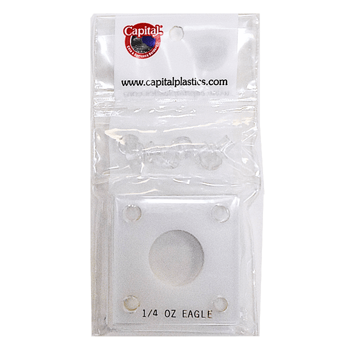 Capital Plastics 144 Coin Holder - 1/4 oz. Gold Eagle