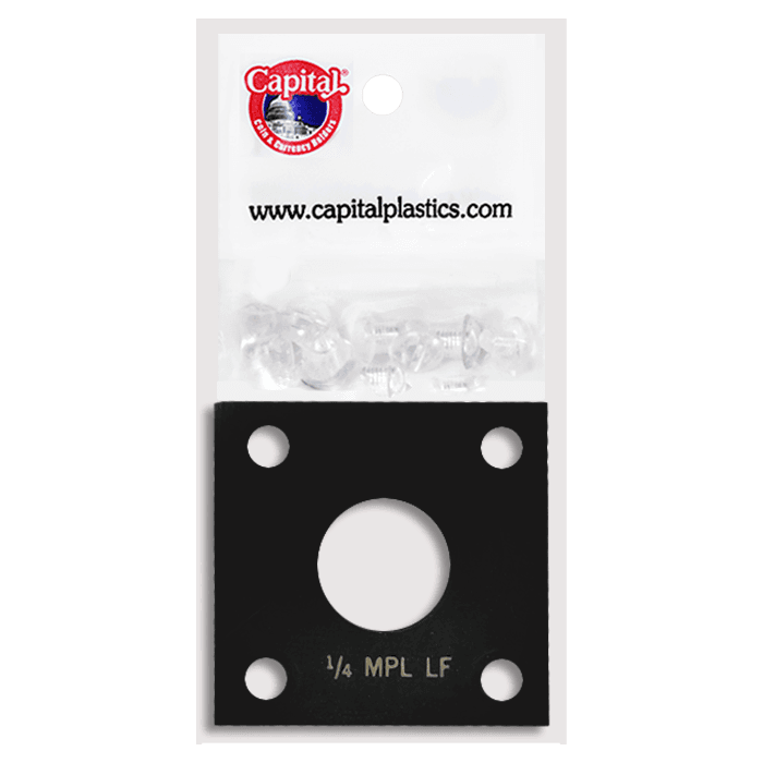 Capital Plastics 144 Coin Holder - 1/4 oz. Maple