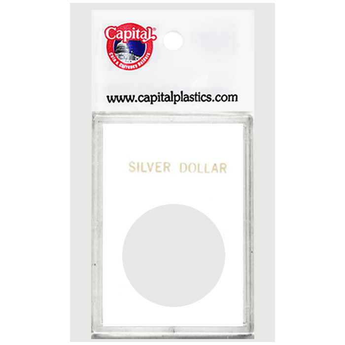Capital Plastics Caps Coin Holder - Silver $