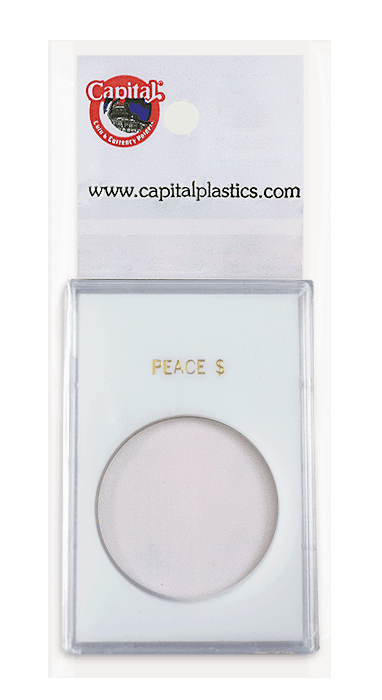 Capital Plastics Caps Coin Holder - Peace $