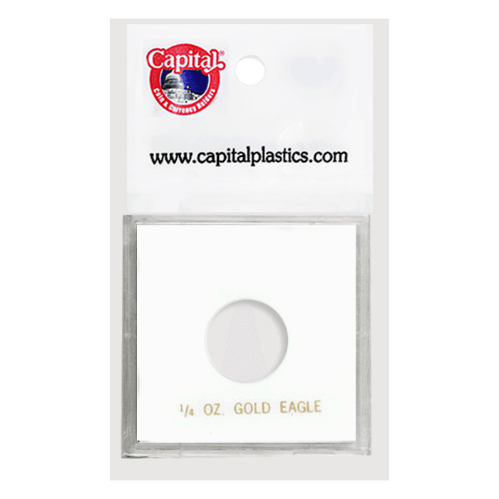 Capital Plastics Caps Coin Holder - 1/4 oz. Eagle