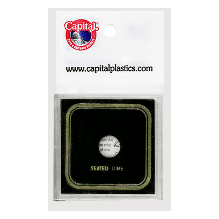 Capital Plastics VPX Coin Holder - Seated Liberty Dime