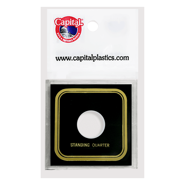 Capital Plastics VPX Coin Holder - Standing Liberty Quarter