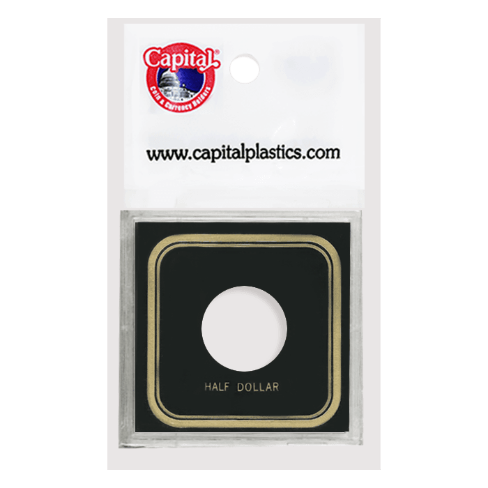 Capital Plastics VPX Coin Holder - Half Dollar