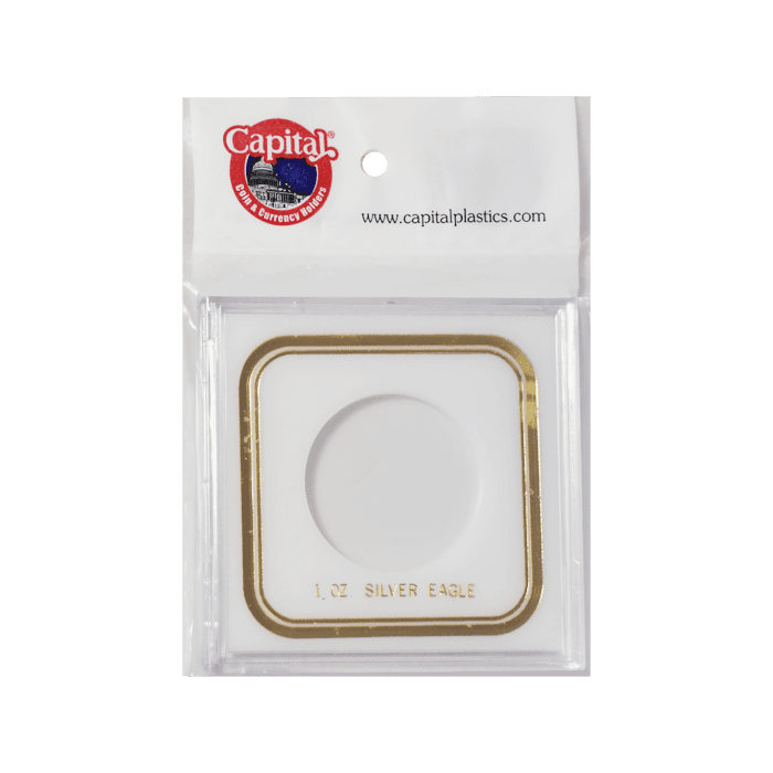 Capital Plastics VPX Coin Holder - 1 oz. Silver Eagle