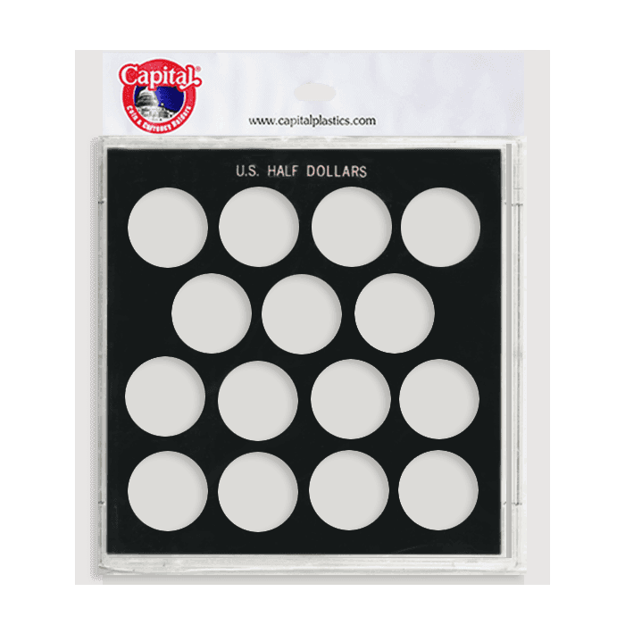 U.S. Half Dollars (No Date) 15 slot(s). B