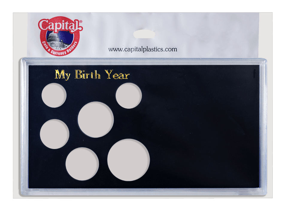 My Birth Year Coins (Small $, .50, .25, .10, .05, .01)