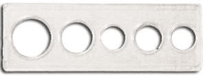 Whitman 2x6 Cent - Half Dollar Mint or Proof Set Holders 5 Hole - (25 pack)