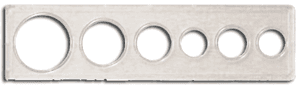 Whitman 2x7 Cent - Large Dollar Mint or Proof Set Holders 6 Hole - (25 pack)