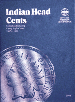 Indian Cent Folder, 1857-1909