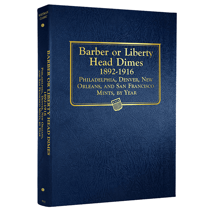 Barber Dime Album 1892-1916