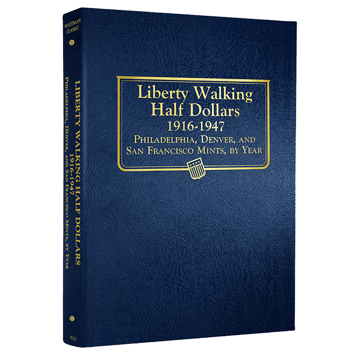 Walking Liberty Half Dollar Album 1916-1947