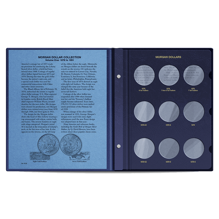 Morgan Dollar Album Vol 1 1878-1891 - alternate view 1