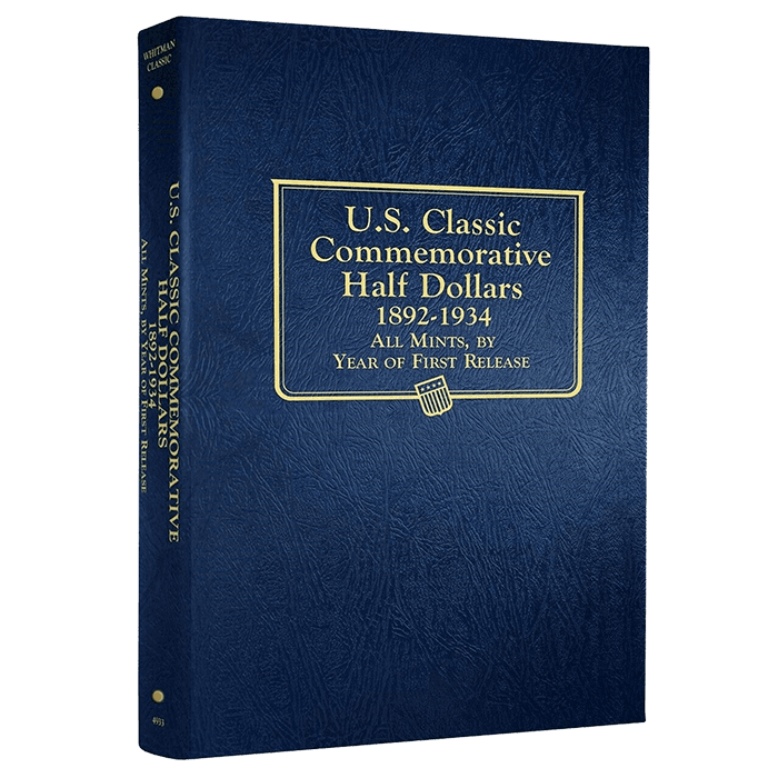 U.S. Classic Commemorative Halves Album Vol One, 1892-1934