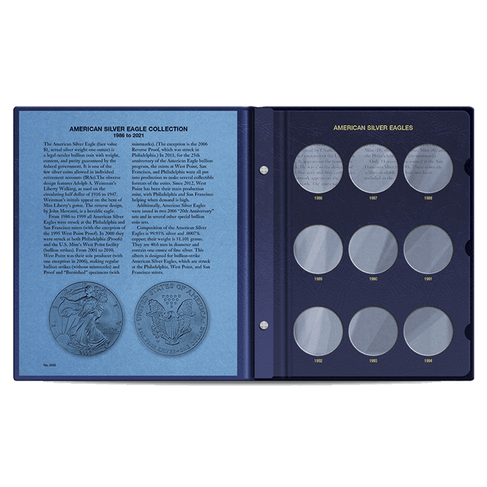 American Silver Eagle Album 1986-2021 - alternate view 1