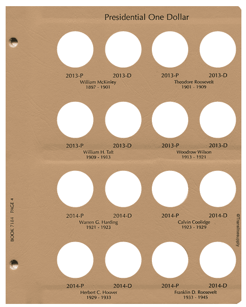 Presidential Dollars 2007-2016, P&D - alternate view 4