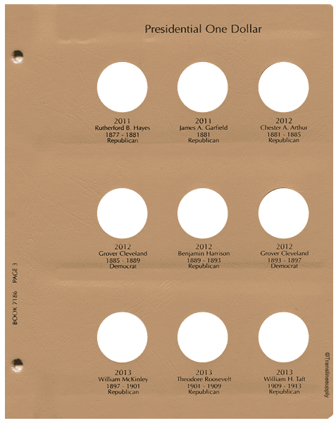 Presidential Dollars 2007-2015 Date Set - alternate view 3