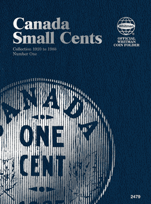 Canadian Small Cents Folder Vol I 1920-1988