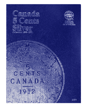 Canadian 5-Cent Folder 1858-1921