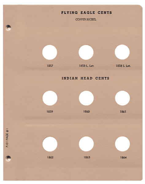 Indian Head Cents - alternate view 1